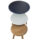 Multi Nordic Stool Set of 3