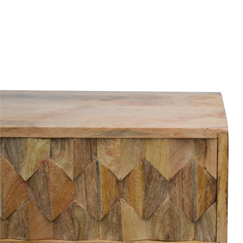 Pineapple Carve Sliding Media Unit Artisan