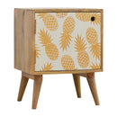 Pineapple Screen Print Nightstand