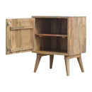 Pineapple Screen Print Nightstand