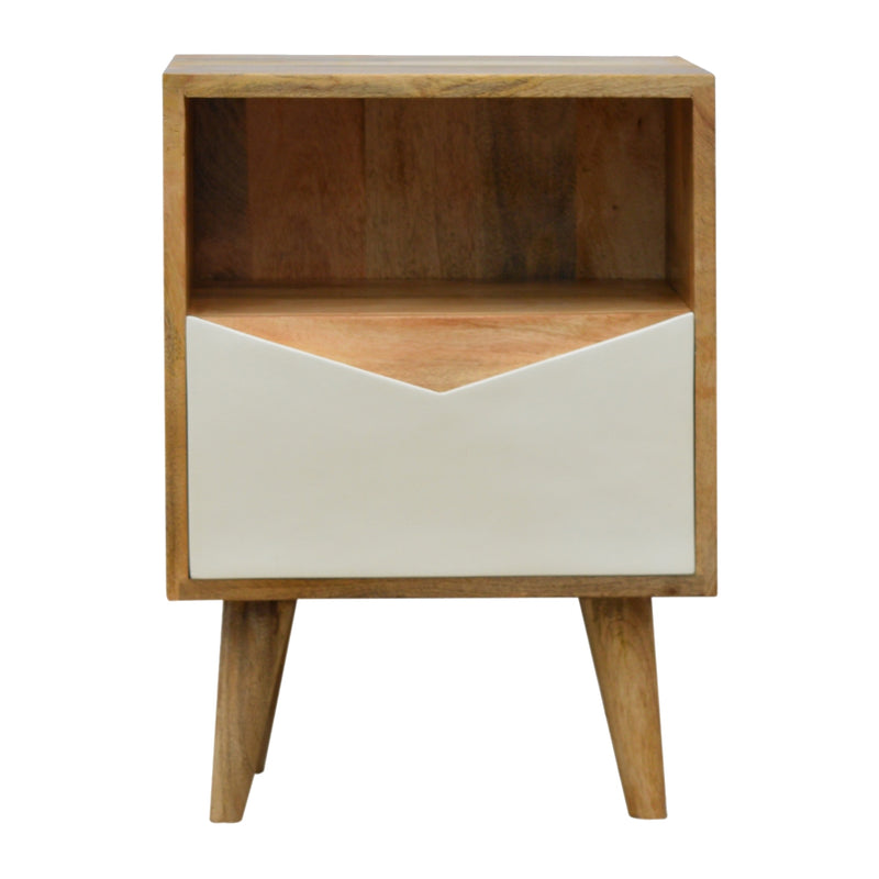 White Envelope Nightstand