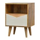 White Envelope Nightstand