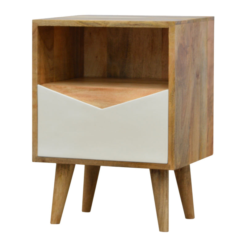 White Envelope Nightstand