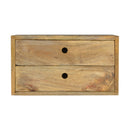 Oak-ish Wall Mounted Nightstand