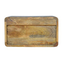 Floating Curve Open Slot nightstand Artisan