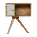 Solid Wood Tripod Nightstand
