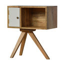 Solid Wood Tripod Nightstand
