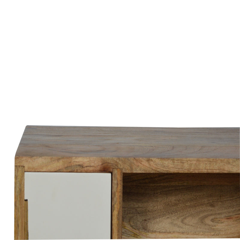 Solid Wood Tripod Nightstand