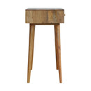 Diamond Carved Console Table