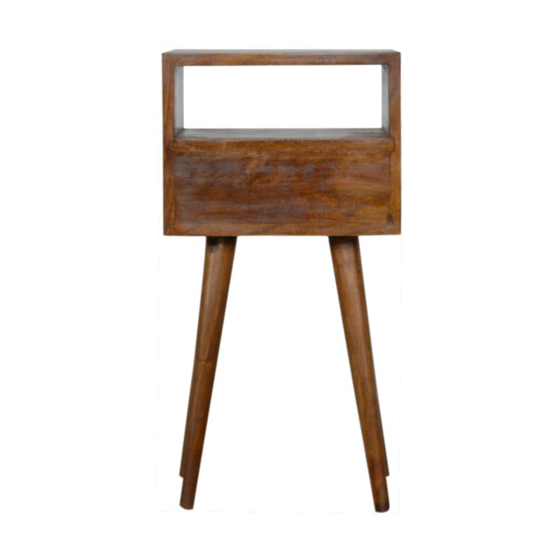 Mini Geo Brass Nightstand