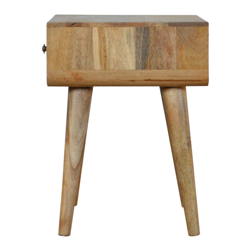 Monochrome Print Nightstand