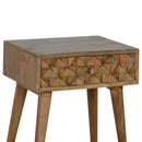 Diamond Carved Nightstand