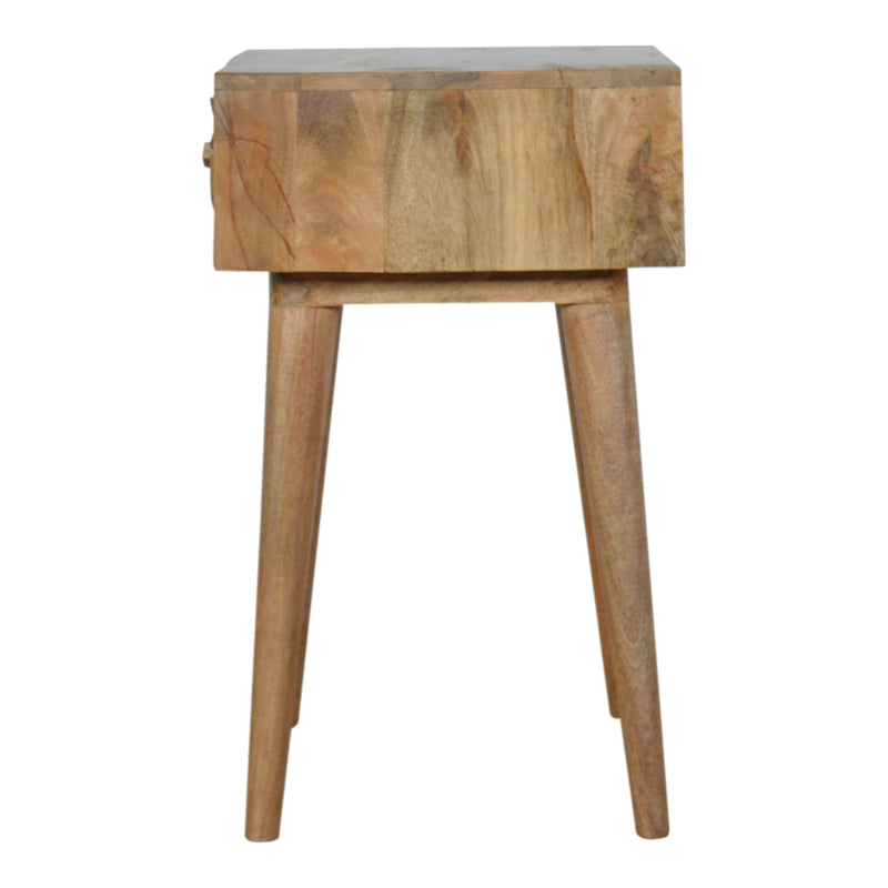 Diamond Carved Nightstand