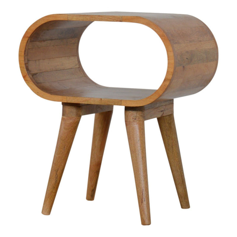Circular Open Nightstand