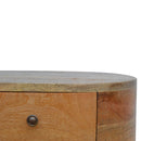 Rounded nightstand Table