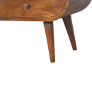 Chestnut Circular Media Unit Artisan