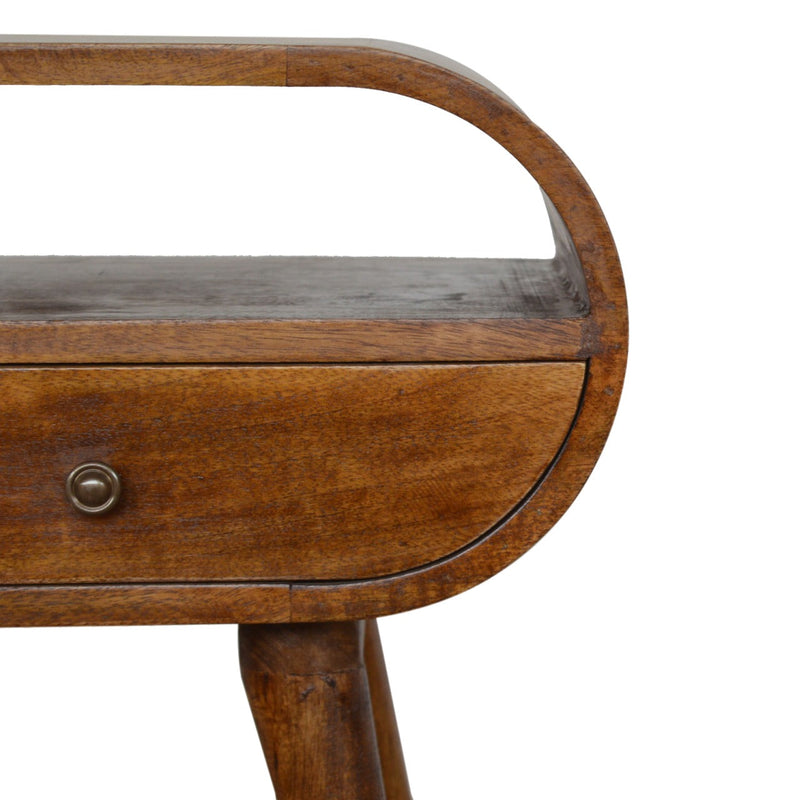 Chestnut 1 Drawer Nightstand Artisan