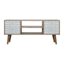 Capsule White Entertainment Unit