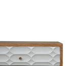 Capsule Carved Nightstand