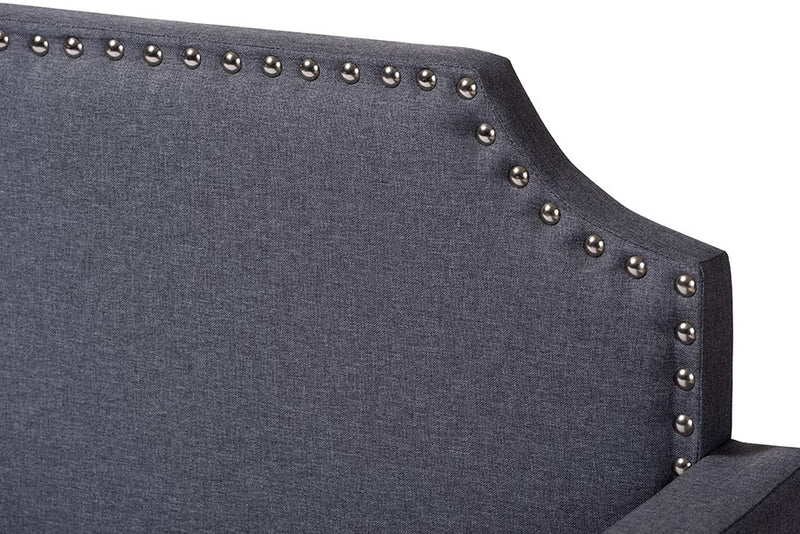 Walden Grey Fabric Upholstered Sofa Daybed (Twin) iHome Studio