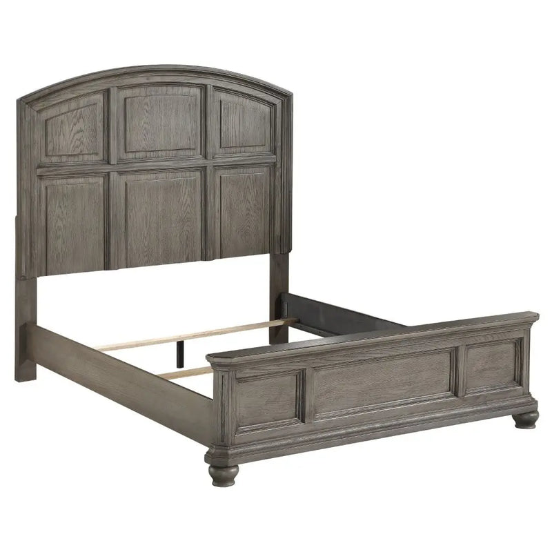 Addyson King Bed w/Arched Headboard, Gray iHome Studio