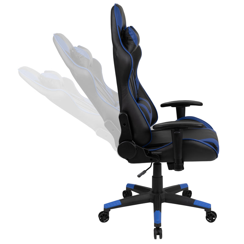 Hamlet Laminate Top Desk w/Removable Headrest & Lumbar Support Chair Set iHome Studio