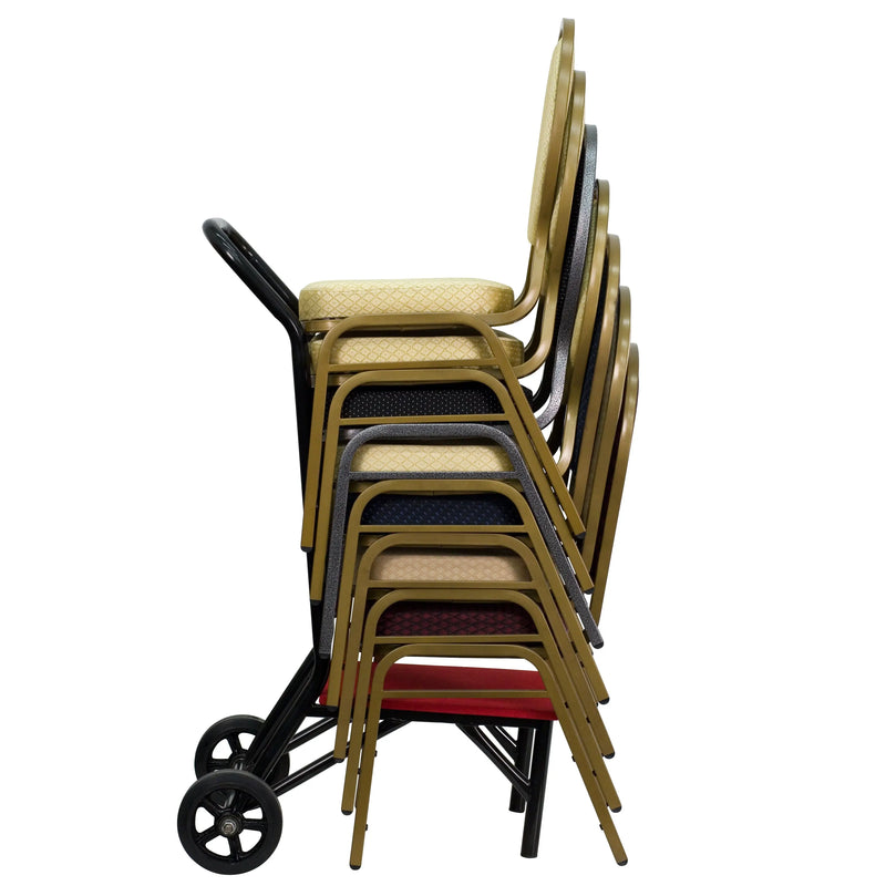 Banquet/Stack Chair Dolly w/Carpeted Platform iHome Studio