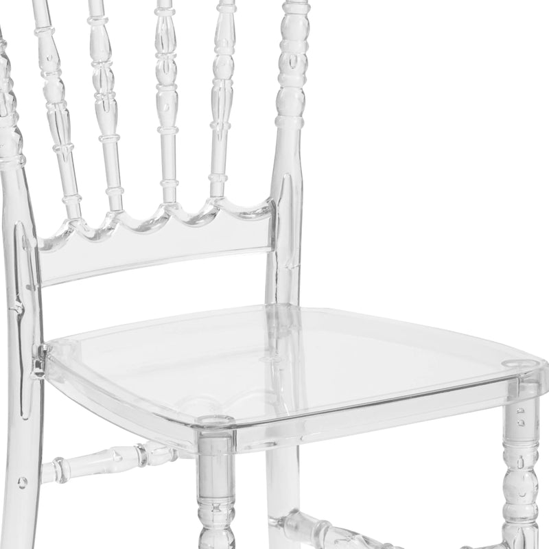 Bernie Crystal Ice Napoleon Stacking Chair iHome Studio