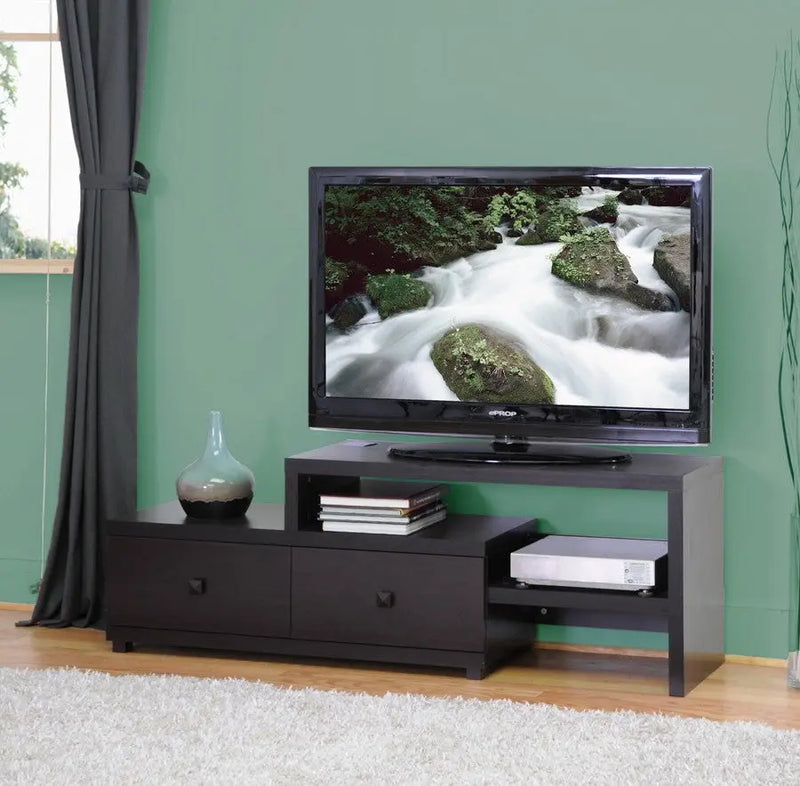 Blythe Modern Asymmetrical TV Stand iHome Studio