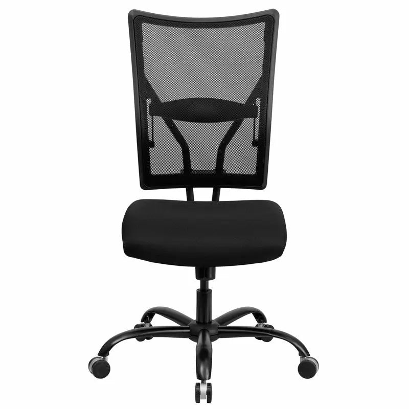 Boswell Big & Tall Black Mesh Executive Swivel Chair iHome Studio