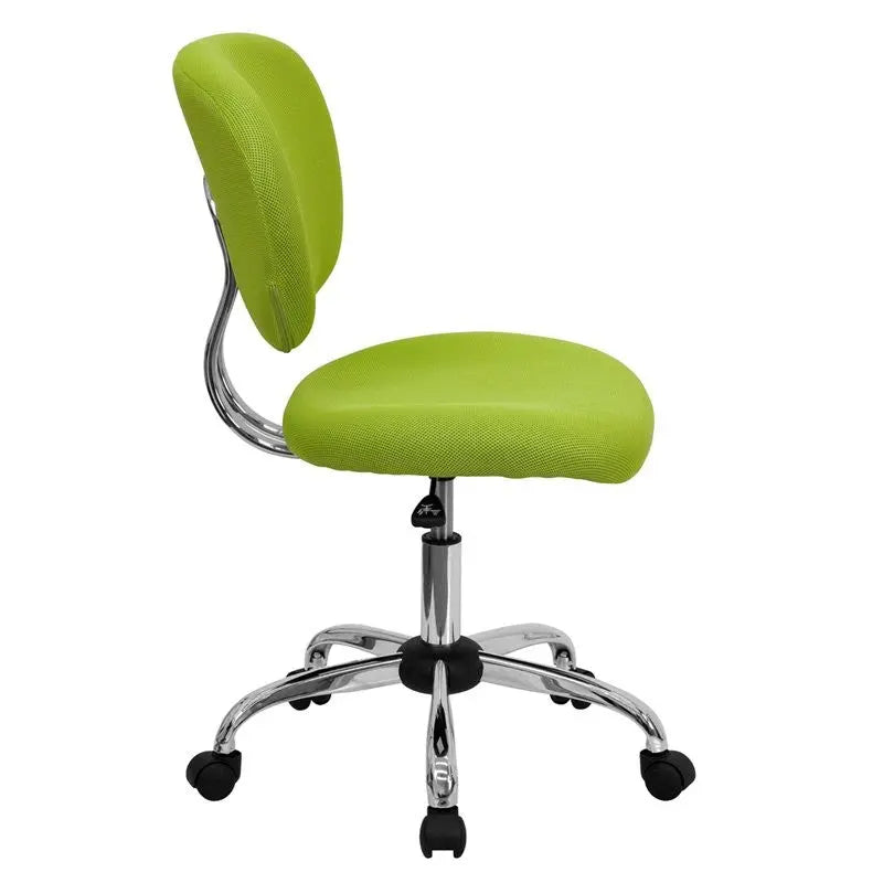 Brielle Mid-Back Apple Green Mesh Swivel Home/Office Task Chair iHome Studio