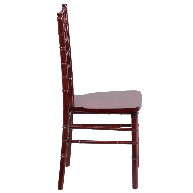 Casey Mahogany Wood Chiavari Chair iHome Studio