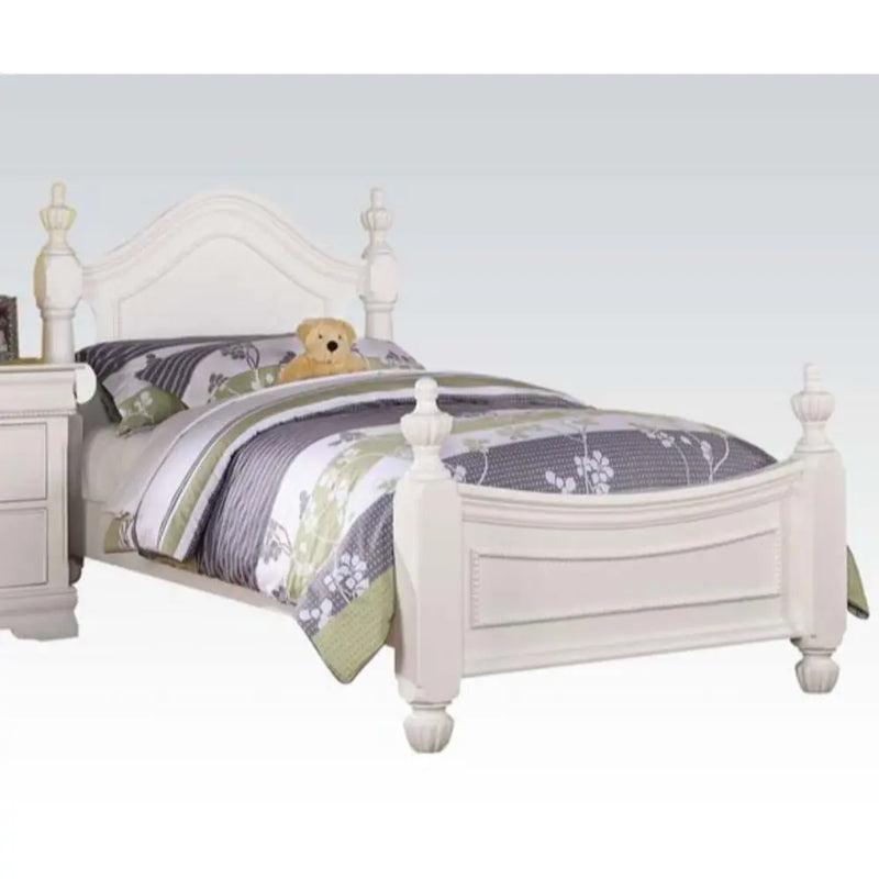 Gabriela Full Bed, White iHome Studio