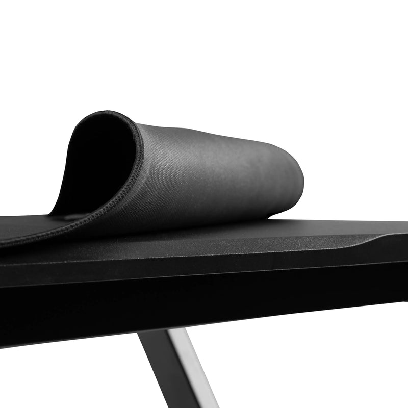 Hamlet Laminate Top Desk w/Removable Headrest & Lumbar Support Gaming Chair Set, Footrest iHome Studio