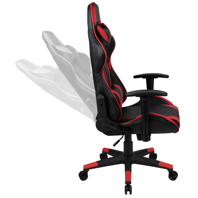 Hamlet Resin Top Desk w/Removable Headrest & Lumbar Support Chair Set iHome Studio