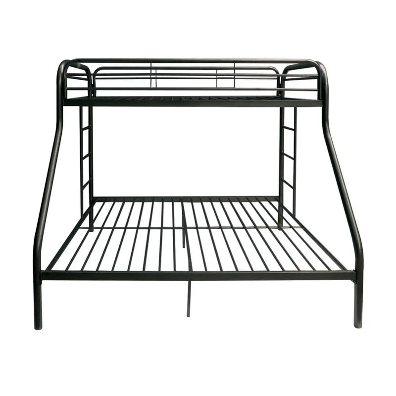 Jalen Metal Twin XL/Queen Bunk Bed, Black iHome Studio