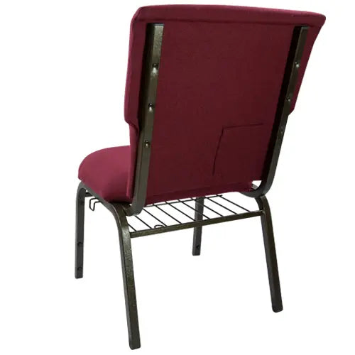 Juliet Maroon Extra Wide Church Chair iHome Studio