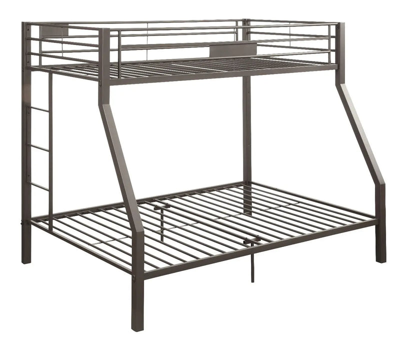 Kynlee Twin XL/Queen Bunk Bed, Sandy Brown iHome Studio