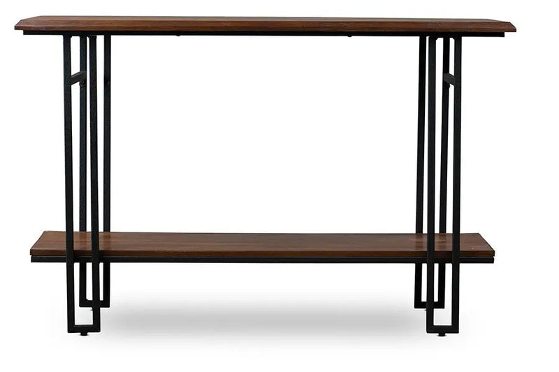 Newcastle Wood and Metal Console Table iHome Studio