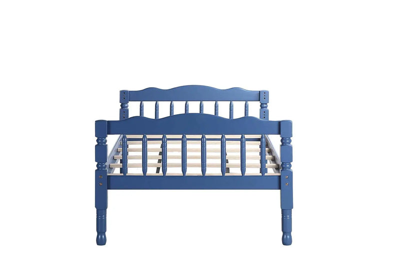 Penny Twin/Twin Bunk Bed, Dark Blue Finish iHome Studio