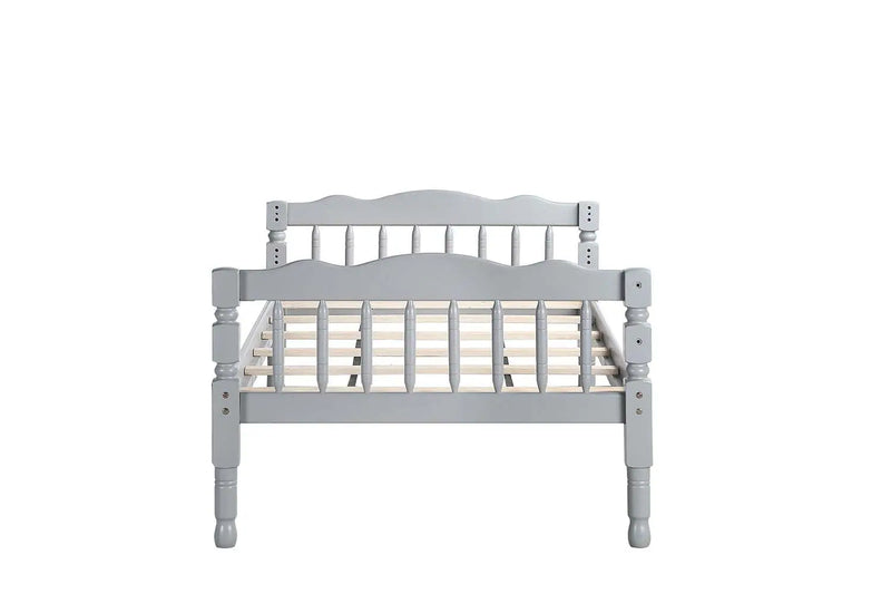 Penny Twin/Twin Bunk Bed, Gray Finish iHome Studio