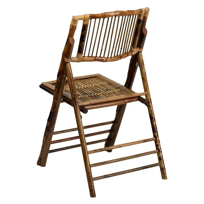 Rivera Wood Folding Chair, Bamboo iHome Studio