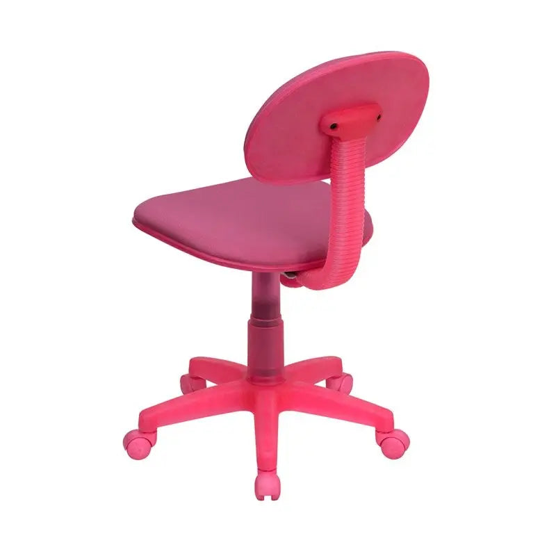 Silkeborg Pink Fabric Swivel Home/Office Student Task Chair iHome Studio