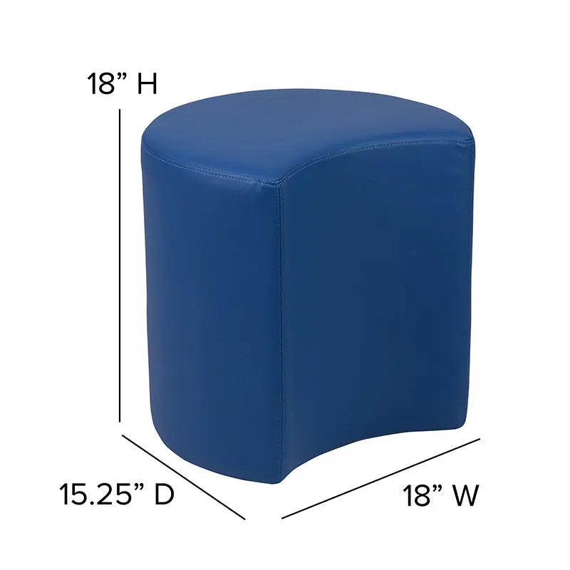 Soft Seating Flexible Moon for Classrooms and Common Spaces - 18" Seat Height iHome Studio
