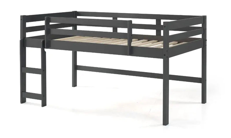 Violeta Twin Loft Bed, Gray Finish iHome Studio